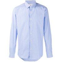 LeQarant Camisa de alfaiataria - Azul