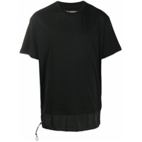 Les Hommes layered-effect T-shirt - Preto
