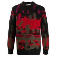 Les Hommes Suéter de tricô - Preto