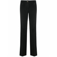 LIU JO Calça pantalona cintura alta - Preto