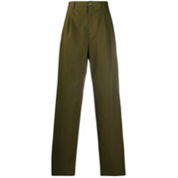 LOEWE Calça chino com pregas - Verde