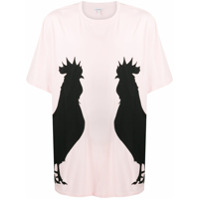 LOEWE Camiseta oversized Rooster - Rosa
