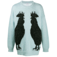 LOEWE rooster sweater - Azul