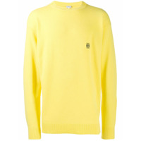LOEWE Suéter com logo bordado - Amarelo