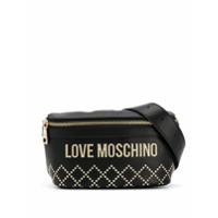 Love Moschino Pochete com tachas - Preto
