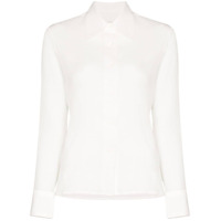 LVIR Camisa com efeito amassado - Branco
