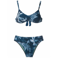 Lygia & Nanny Biquíni Liane estampado - Azul