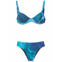 Lygia & Nanny Biquíni 'Lili' estampado - Azul
