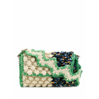 M Missoni Bolsa tiracolo de tricô - Azul