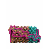 M Missoni Bolsa tiracolo de tricô - Rosa