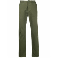 Maison Margiela Calça chino reta - Verde