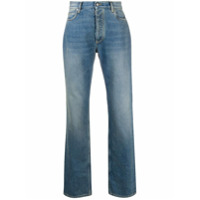 Maison Margiela Calça jeans reta - Azul