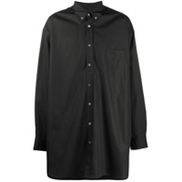 Maison Margiela Camisa oversized - Preto