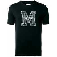 Maison Margiela Camiseta com estampa - Preto