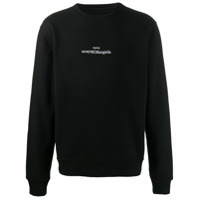 Maison Margiela Moletom com logo - Preto