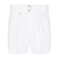 Maison Margiela Shorts com pregas - Branco