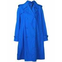 Maison Margiela Trench coat oversized - Azul