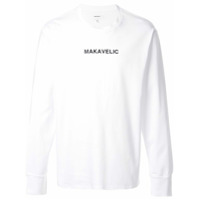 Makavelic 'Gun & Rose' sweatshirt - Branco