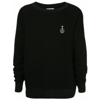 Makavelic logo print sweatshirt - Preto