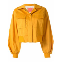 Manning Cartell Jaqueta cropped - Amarelo