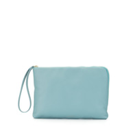 Mansur Gavriel Clutch com zíper - Rosa