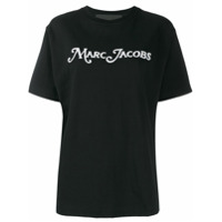Marc Jacobs Camiseta com logo bordado - Preto