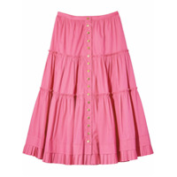 Marc Jacobs Saia midi The Prarie - Rosa