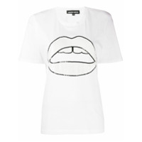 Markus Lupfer Camiseta bordada - Branco
