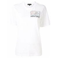 Markus Lupfer Camiseta com logo - Branco