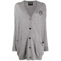 Markus Lupfer Cardigan com bordado - Cinza