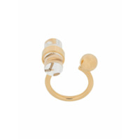 Marni Anel de resina geométrico - Dourado