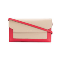 Marni Bolsa sanfona de couro - Neutro