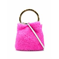 Marni Bolsa tote texturizada - Rosa