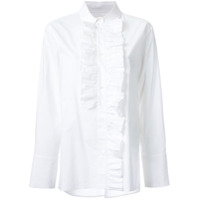 Marni Camisa com detalhe de babado - Branco