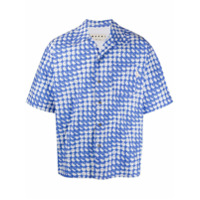 Marni Camisa com estampa degradê - Azul