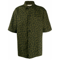Marni Camisa com estampa gráfica - Verde