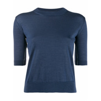 Marni Camisa de tricô mangas curtas - Azul