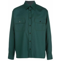 Marni Camisa mangas longas de lã - Verde