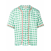 Marni Camisa xadrez - Verde