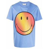 Marni Camiseta com estampa Smile - Azul