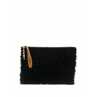 Marni Clutch com pelos - Preto