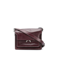 Marni flap shoulder bag - Vermelho