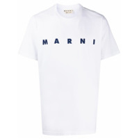 Marni logo print T-shirt - Branco