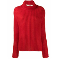 Marni Suéter canelado - Vermelho