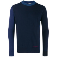 Marni Suéter color block - Azul