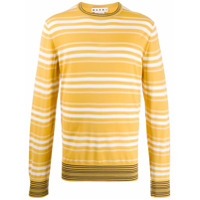Marni Suéter com listras - Amarelo