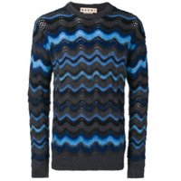 Marni Suéter de tricô - Azul