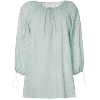 Marysia Vestido Moab ombro a ombro - Azul