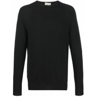 Ma'ry'ya Suéter com gola redonda - Preto