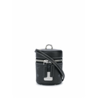 MCM Bolsa mini com logo - Preto